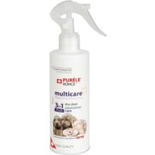 Purele Kedi ve Köpek Kuru Yıkama Tüy Bakım Spreyi 250 ml Derin Temizlik İçin Etkili Formül