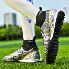 Leipae Erkekler Futbol Ayakkabıları Tf Yüksek Ayak Bileği Çocuk Kramponları Eğitim Maçı Spor Ayakkabıları (Yurt Dışından)