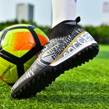 Leipae Erkekler Futbol Ayakkabıları Tf Yüksek Ayak Bileği Çocuk Kramponları Eğitim Maçı Spor Ayakkabıları (Yurt Dışından)