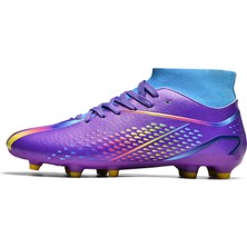 Leipae Fg/ag Yüksek Top Futbol Ayakkabıları Çocuklar ve Yetişkinler Futbol Kramponları Açık Eğitim Spor Ayakkabıları (Yurt Dışından)