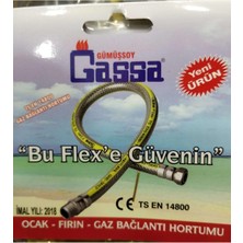 Gassa 200CM Doğalgaz Flex Bağlantı Hortumu