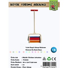 Üçer Ahşap Ahşap Büyük Boy Yürüme Arkadaşı Çıngırak, Yürüme Arkadaşı 0-24 Ay