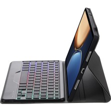 ZH Store Ahv7-Bs Bluetooth Klavye + Honor Tablet V7 Pro Için Kılıf Siyah (Yurt Dışından)