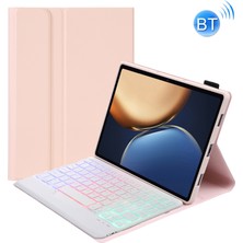 ZH Store Ahv7-Bs Bluetooth Klavye + Honor Tablet V7 Pro Için Kılıf Pembe (Yurt Dışından)