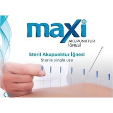 Maxi Drflexi Akupunktur Iğnesi-Kuru Iğne-0.25x25mm-200lük