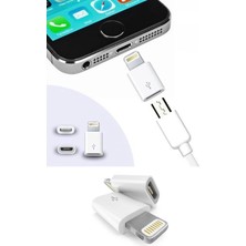 First Wei 3 Adet Micro USB Den Lightning Iphone Uyumlu Dönüştürücü Otg Çevirici Mini Aparat