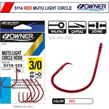 Owner 5114 Mutu Light Red