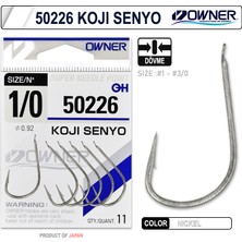 Owner 50226 Koji Senyo White Iğne