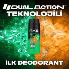 Axe Erkek Sprey Deodorant Jungle Fresh 150 Ml + Clear Men Saç Bakım Şampuanı Cool Sport Menthol 180 Ml