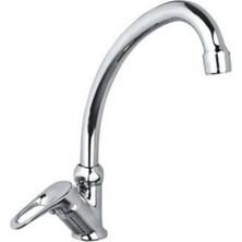 EC Shop Akçay Su Armatürleri Akçay Mermerden Tekli Mix Tezgahüstü Tek Su Çıkışlı Lavabo Bataryası