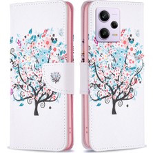 Lr Joyful Lr Joyful Xiaomi Redmi A1 Için Plus 4g Pu Deri Desen Baskı Cüzdan Kılıfı Cüzdan Stili Flip Stand Manyetik Toka Koruyucu Telefon Kapağı Kayışlı (Yurt Dışından)