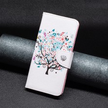 Lr Joyful Lr Joyful Xiaomi Redmi A1 Için Plus 4g Pu Deri Desen Baskı Cüzdan Kılıfı Cüzdan Stili Flip Stand Manyetik Toka Koruyucu Telefon Kapağı Kayışlı (Yurt Dışından)