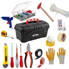 Staxx Power 24 Çeşit 352 Parça + Full Takım Çantası Dolu Dolu Alet Hırdavat Takım Çantası Usta Seti STX-352PCS +