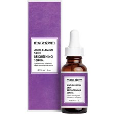 Maru.derm 3'lü Fırsat Serum Seti - Leke Serumu, Hyalüronik Asit Serum, C Vitamini Serumu