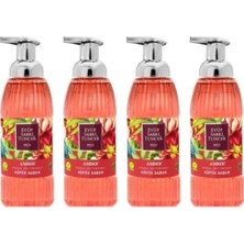 Eyüp Sabri Tuncer Zeytinyağlı Amber Köpük Sabun 500ml X 4 Adet
