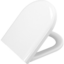 Artema Vitra 85-003-009 Sesyok Klozet Kapağı Yuvarlak Form Yavaş Kapanır Beyaz