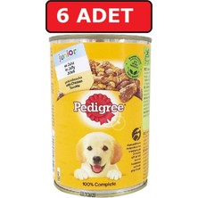 Pedigree Yavru Tavuklu Konserve 6X400 gr