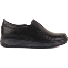 Sail Lakers - Siyah Deri Erkek Günlük Ayakkabı