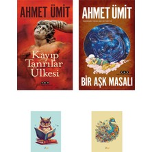 Bir Aşk Masalı Romanı - Kayıp Tanrılar Ülkesi - Ahmet Ümit - Yky - Not defter seti - Ahmet Ümit