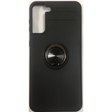 İksir Samsung S21 Plus Standlı Mıknatıslı Lüx Silikon Kılıf