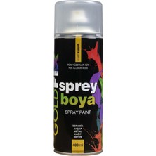 Goldfix Mat Siyah Sprey Boya 400ML