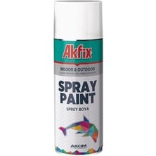 Akfix Sprey Boya 400ML Mat Beyaz Spry Mat