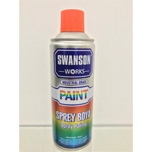 Swanson Works Turuncu Renk Sprey Boya 400 ml