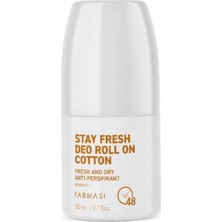 Farmasi Stay Fresh Kadın Deo Roll On 50 Ml Pudrasız Alkol İçermeyen Ferahlık