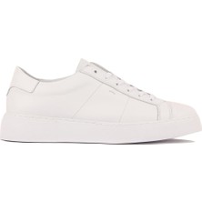 Sail Laker's - Beyaz Renk Deri Bağcıklı Erkek Günlük Ayakkabı 101-3608-HE1065