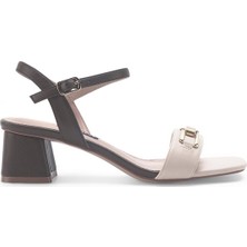 Nine West Nennı 3fx Bej Kadın Topuklu Sandalet