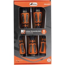 Retta Rx Serisi Lokma Tornavida Seti 5 Pcs