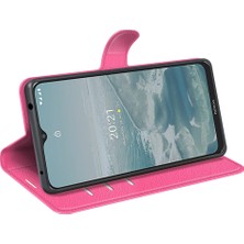 Wansheng Nokia G10/G20 Litchi Texture Flip Protective Tpu Case Telefon Kılıfı (Yurt Dışından)