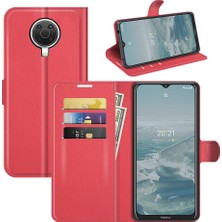 Wansheng Nokia G10/G20 Litchi Texture Flip Protective Tpu Case Telefon Kılıfı (Yurt Dışından)