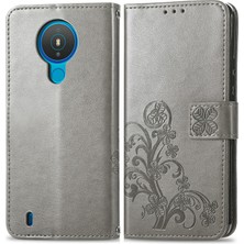 Wansheng Nokia 1.4 Four-Leaf Clover Pu Case Telefon Kılıfı (Yurt Dışından)