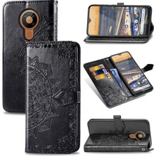 Wansheng Nokia 5.3 Mandala Flower Leather Case Telefon Kılıfı (Yurt Dışından)