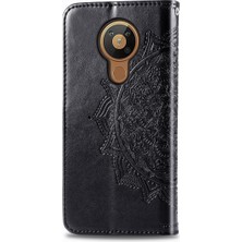 Wansheng Nokia 5.3 Mandala Flower Leather Case Telefon Kılıfı (Yurt Dışından)