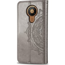 Wansheng Nokia 5.3 Mandala Flower Leather Case Telefon Kılıfı (Yurt Dışından)