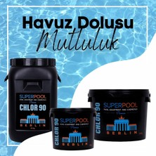 Superpool Premium Black Edition 5 kg Toz Klor Havuz Kimyasalı Rome