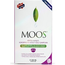 Moos Kepek Karşıtı Kükürtlü & Söğüt Özlü Tuzsuz Şampuan 200 ML.