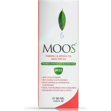 Moos Tamanu & Argan Özlü Parabensiz Silikon İçermeyen Cilt Kremi 60 ML.