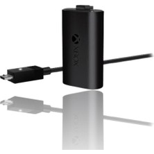 Microsoft Xbox One S x Gamepad Oyun Kolu Şarj Kit Batarya + Kablo (Xbox One/one S/one x Uyumlu)