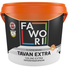 Fawori Tavan Extra Beyaz Extra Örtücü Sararmaz 17,5 kg