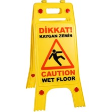 Mfk Dikkat Kaygan Zemin Ayaklı Katlanabilir Tabela Aka Kaygan