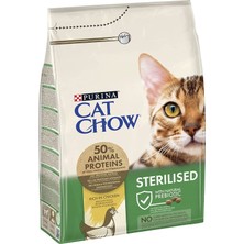 Cat Chow Tavuklu Kısırlaştırılmış Kedi Maması 3 Kg