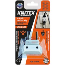 Knitex KTX-2970 T Fiş 3 Lü Gölyat-65