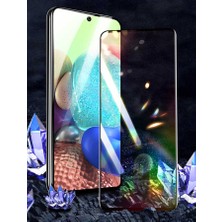 Case 4U Xiaomi Mi 11T / 11T Pro 5G Tam Kaplayan Davin Mat Seramik Ekran Koruyucu Parmak Izi Yapmaz Kırılmaz Cam Siyah