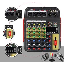 Stüdyo Ekipmanları Midi Live Paket-2 Ses Kartlı Mikser Midi Klavye MX-2020 Mikrofon Kulaklık