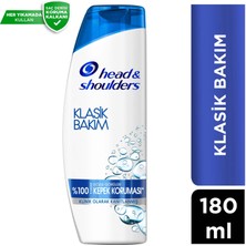 Head&Shoulders Klasik Bakım Kepeğe Karşı Etkili Şampuan 180 ml