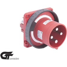Tp Electric 3137 320 1699 4X125A IP67 Makine Fişi (Düz) Gt