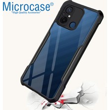 Microcase Xiaomi Poco C55 / Redmi 12C / Redmi 11A ile Uyumlu Airbag Serisi Darbeye Dayanıklı Köşe Korumalı Tpu Kılıf - AL3370